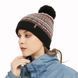 Шапка водонепроницаемая DexShell Beanie Fair Isle DH362BH, S/M, красная
