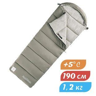 Спальник Naturehike M180 CNK2350WS023, зеленый