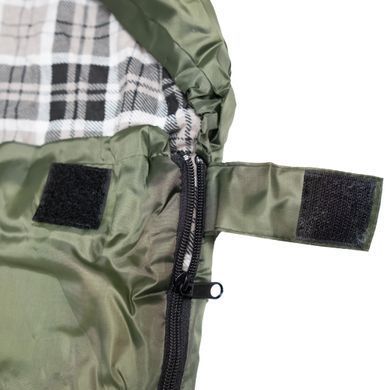 Спальный мешок Tramp Ember+ длинный левый UTRS-063L-olive-L