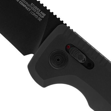 Розкладний ніж SOG SOG-TAC AU, Black, Compact, Tanto, CA Special (SOG 15-38-14-57)
