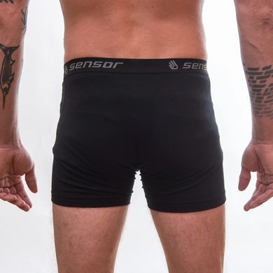 Термотруси чоловічі Sensor Merino Active, Black, S