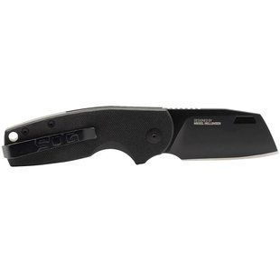 Раскладной нож SOG Stout SJ, OD Green, Cleaver, Stonewash (SOG 16-03-06-57)