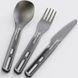 Набор столовых приборов Sea to Summit Frontier UL Cutlery Set, вилка, нож, ложка (STS ACK034021-121702)