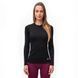 Термофутболка женская Sensor Merino DF LS black 15100029, SW11M-black-L