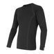 Термокофта мужская Sensor Merino Active LS, Black, S