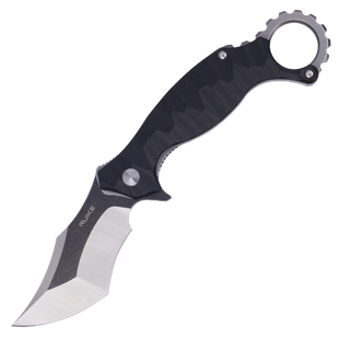 Ніж складаний кишеньковий Ruike P881-B1, (7.6 см) 14C28N / G10 чорний
