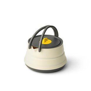 Складной чайник Sea To Summit Frontier UL Collapsible Kettle (1,1 л, Bone White) (9327868160891)