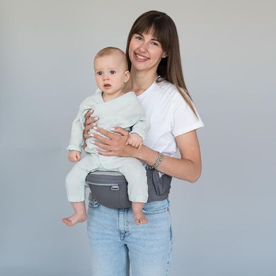 Переноска дитяча Love and Carry Хіпсіт 6 в 1 Сіра