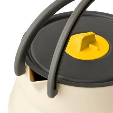 Складной чайник Sea To Summit Frontier UL Collapsible Kettle (1,1 л, Bone White) (9327868160891)