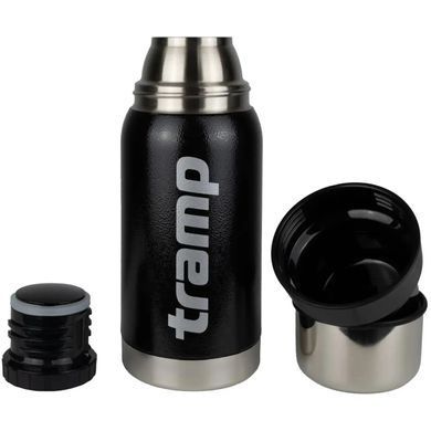Комплект: термос Tramp Expedition Line 0,5 л UTRC-030 черный + пробка с заварником