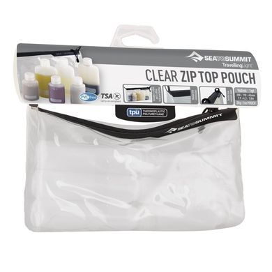 TL TPU Clear Ziptop Pouch чехол на молнии (9327868039715) (STS ATLTPUCZTP)