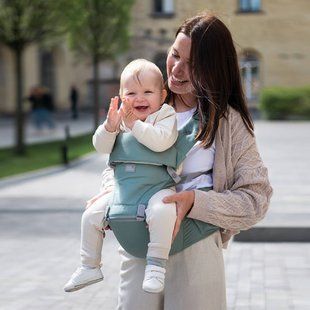 Переноска детская Love and Carry Хипсит 6 в 1 Мятная