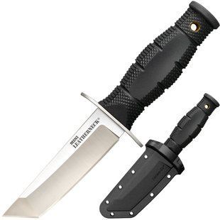 Нож Cold Steel Mini Leather Neck Tanto Point, Black (CST CS-39LSAA)