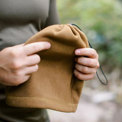 Повязка флисовая Tribe Neck Warmer с затяжкой OS, coyote