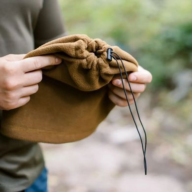 Повязка флисовая Tribe Neck Warmer с затяжкой OS, coyote