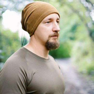 Повязка флисовая Tribe Neck Warmer с затяжкой OS, coyote