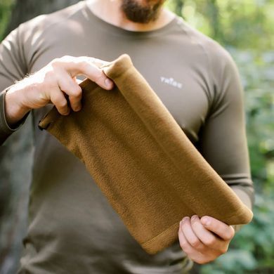 Повязка флисовая Tribe Neck Warmer с затяжкой OS, coyote