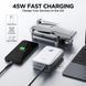 Повербанк Litheli Power Bank SE 10 000 mAh, 45 W, 2А, Fast Charge